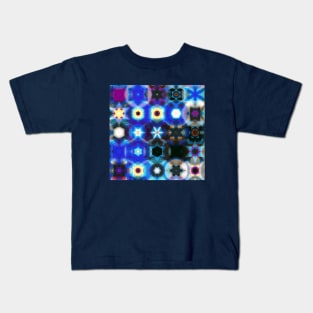 Colorful Stars, Snowflakes and Lights Kids T-Shirt